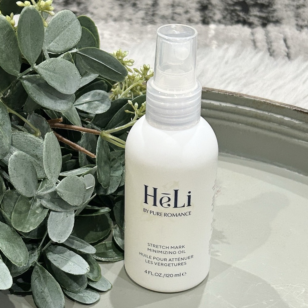 HeLi By Pure Romance  STRETCH MARK MINIMIZING‎ OIL 4 fl oz  Sealed